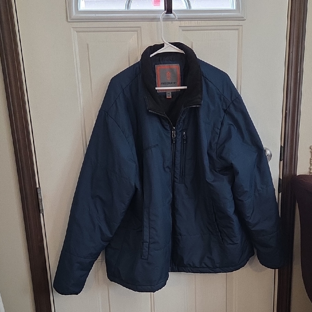 Men's Blue Free Country Jacket Size 3XL